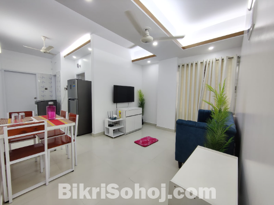 Two Bed Furnished Apartments For Rent in Bashundhara R/A